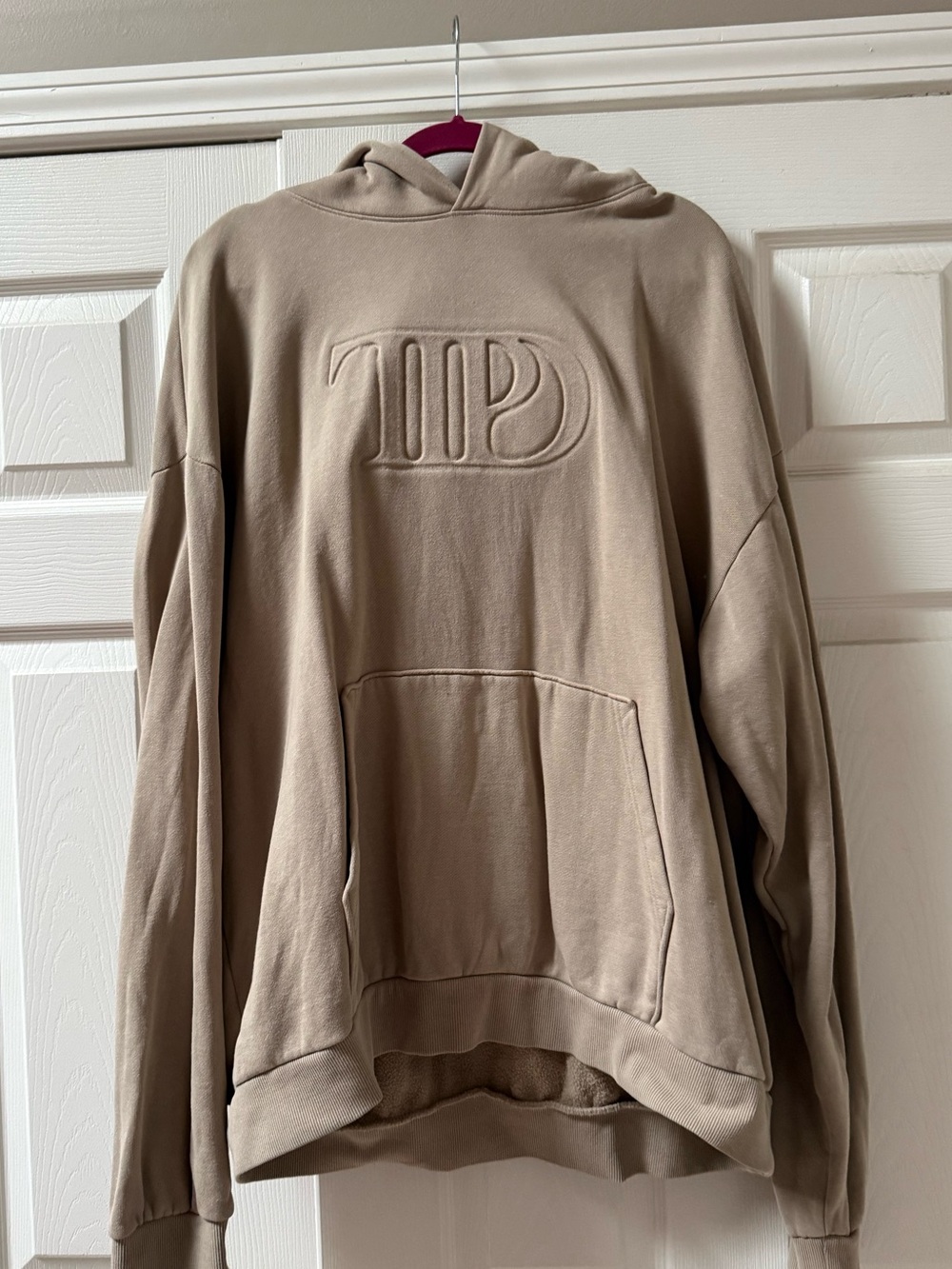 Taylor swift TTPD beige sweatshirt